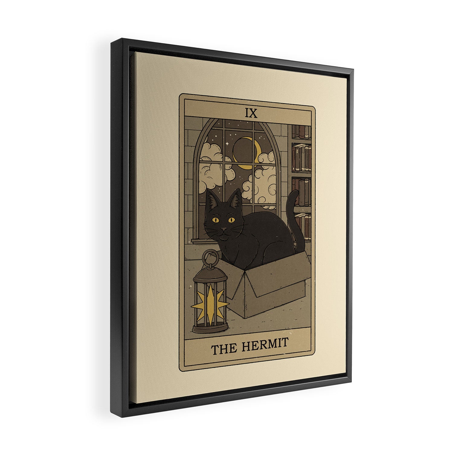 The Hermit Framed Canvas Print Gallery Image 2