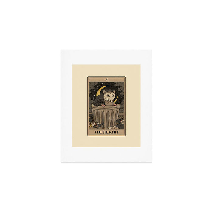 The Hermit - Possum Tarot Art Print Gallery Image 1