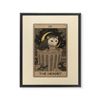 The Hermit - Possum Tarot Framed Canvas Print Gallery Image 8