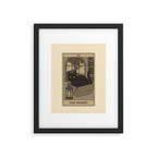 The Hermit Framed Art Print Gallery Image 6