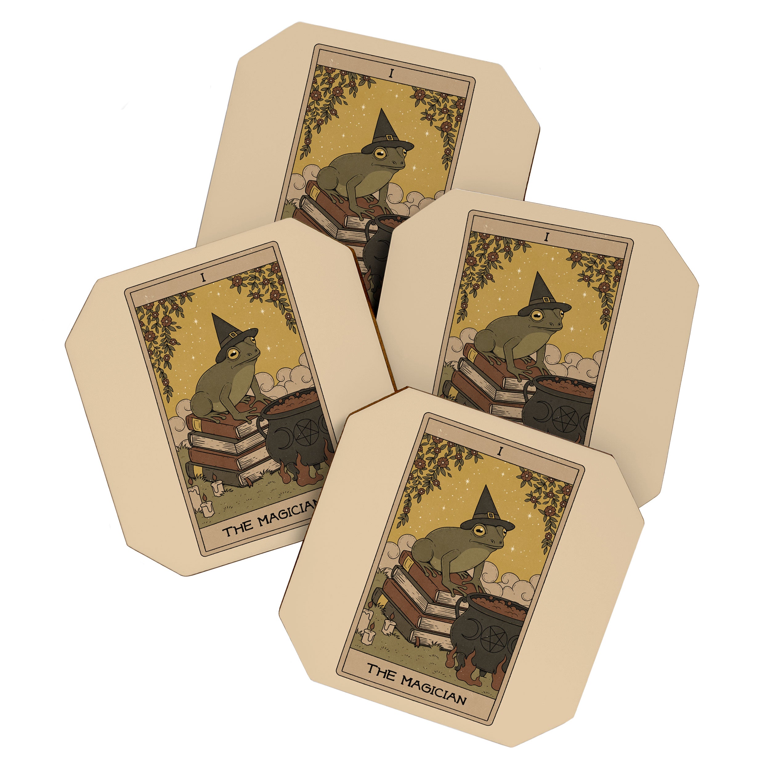 The Magician - Frog Tarot Coaster Gallery Image 1