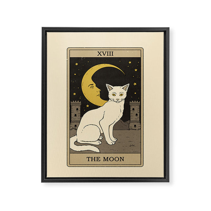 The Moon Framed Canvas Print Gallery Image 1