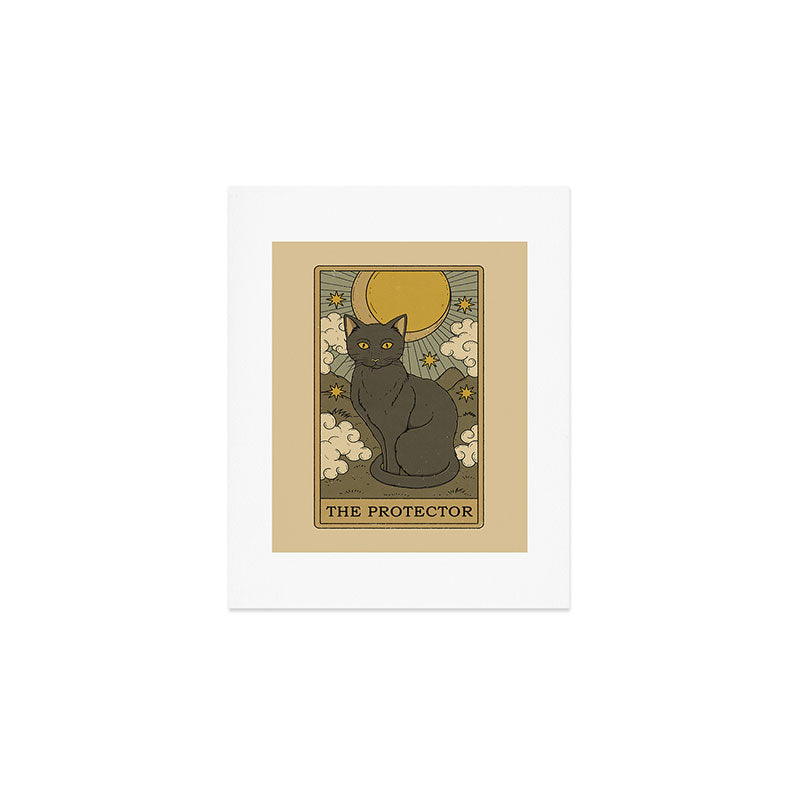 The Protector - Cat Tarot Art Print Gallery Image 1