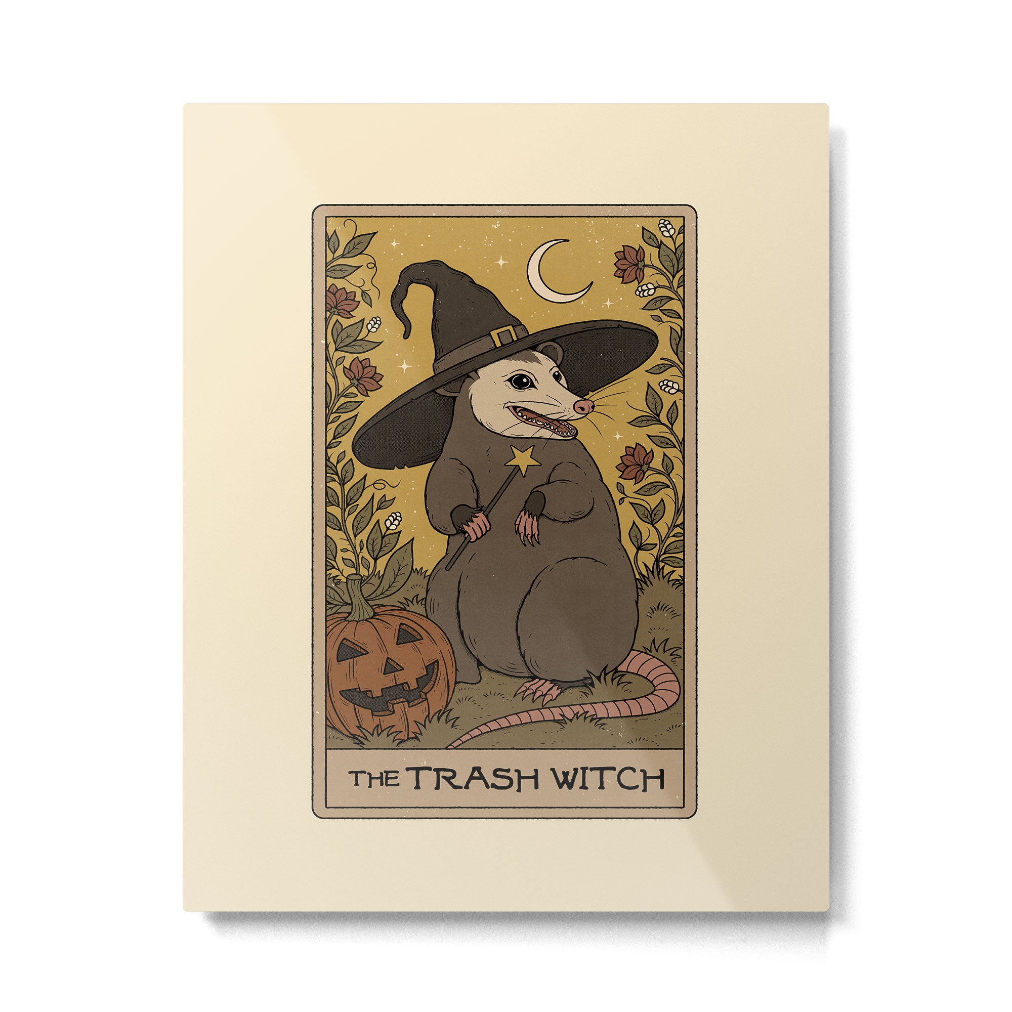 The Trash Witch - Possum Tarot Metal Print Gallery Image 6