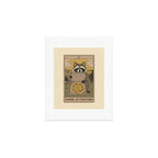 Wheel of Fortune - Raccoons Tarot Art Print Gallery Image 1