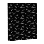 Airplanes on Black Canvas Print Gallery Image 8