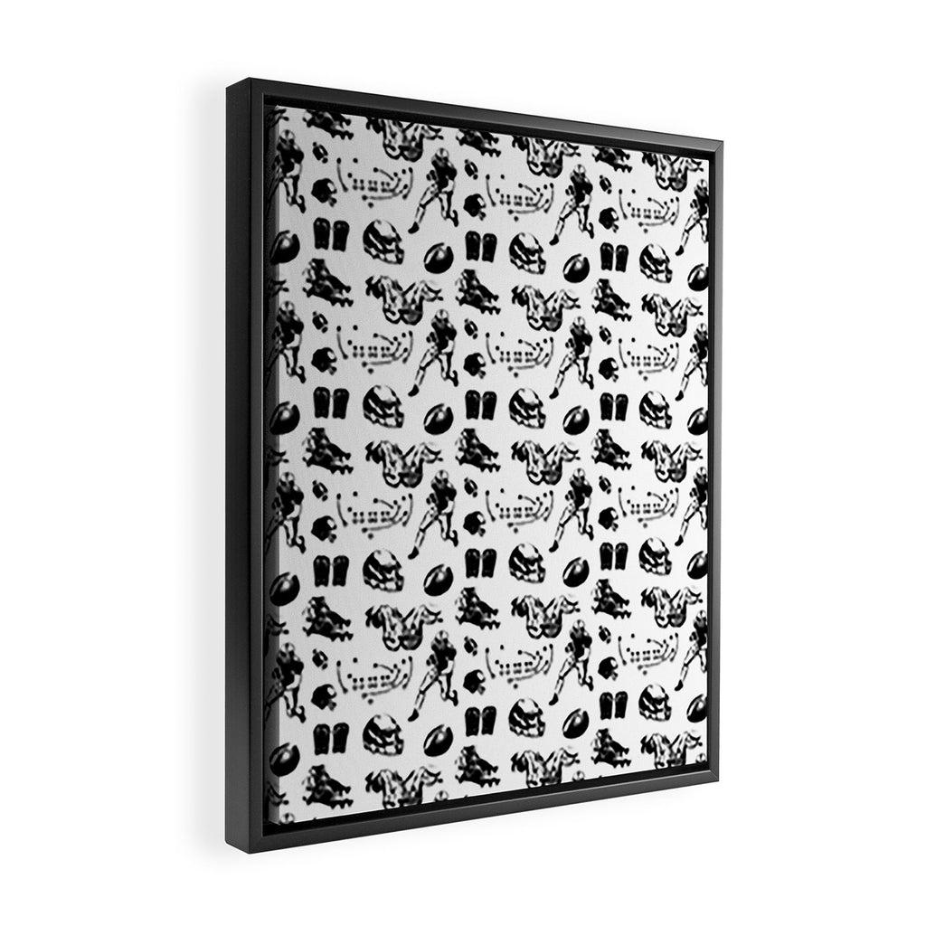 American Football Framed Canvas Print Gallery Image 2