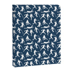 Baseball Players // Navy Canvas Print Gallery Image 8