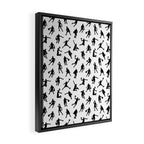 Basketball Players Framed Canvas Print Gallery Image 2