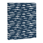 Battleship // Navy Blue Canvas Print Gallery Image 8