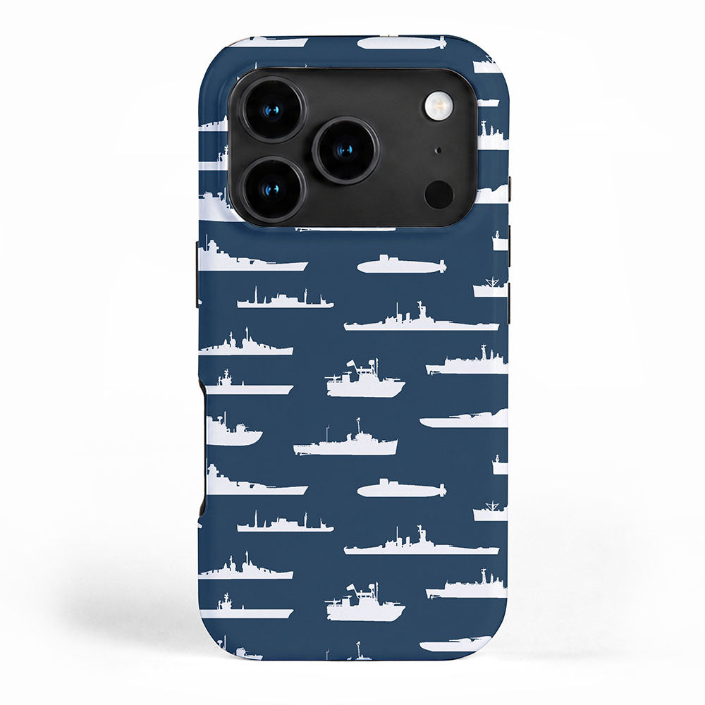 Battleship // Navy Blue iPhone Case Gallery Image 1
