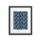 Battleship // Navy Blue Framed Art Print Gallery Image 6