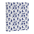 Blue Baseball Players Canvas Print Gallery Image 8