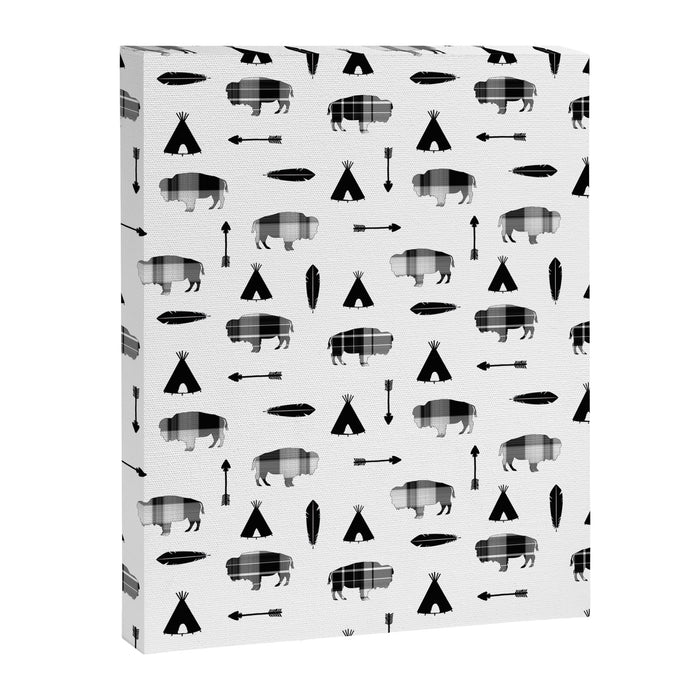 Buffalo Tribe Canvas Print Gallery Image 1