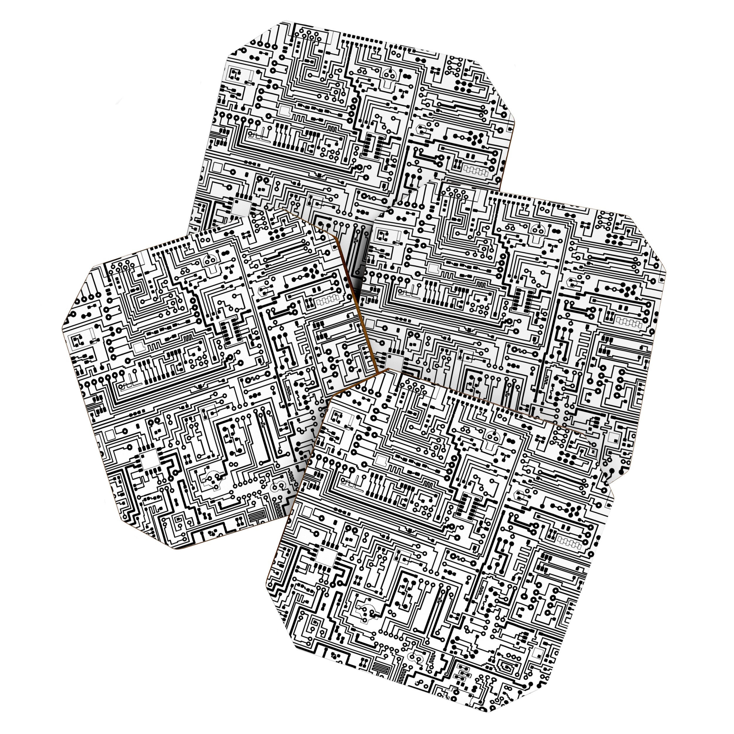 Circuit Board Coaster Gallery Image 1