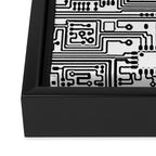 Circuit Board Framed Canvas Print Gallery Image 3