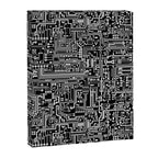 Circuit Board on Black Canvas Print Gallery Image 8