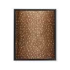 Deer Hide Framed Canvas Print Gallery Image 6