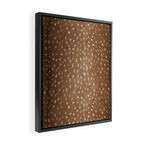 Deer Hide Framed Canvas Print Gallery Image 2
