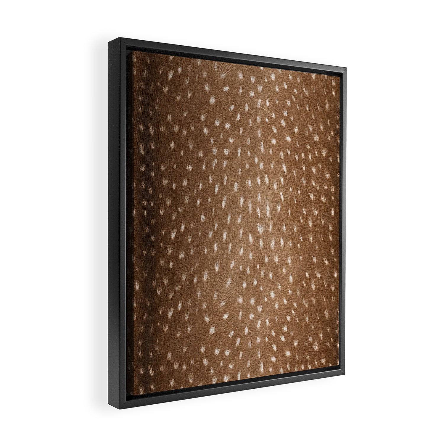 Deer Hide Framed Canvas Print Gallery Image 2
