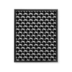 Dirt Bikes // Black Framed Canvas Print Gallery Image 6