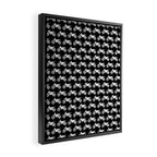 Dirt Bikes // Black Framed Canvas Print Gallery Image 2