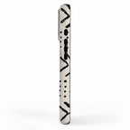 Line Mud Cloth // Bone iPhone Case Gallery Image 2
