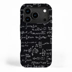 Math Equations // Black iPhone Case Gallery Image 1