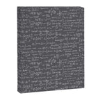 Math Equations // Charcoal Canvas Print Gallery Image 8
