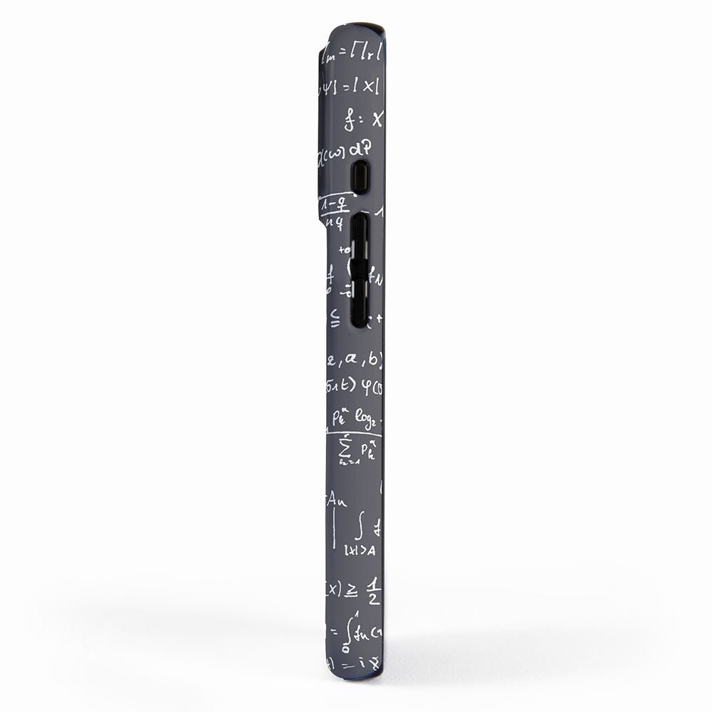 Math Equations // Charcoal iPhone Case Gallery Image 2