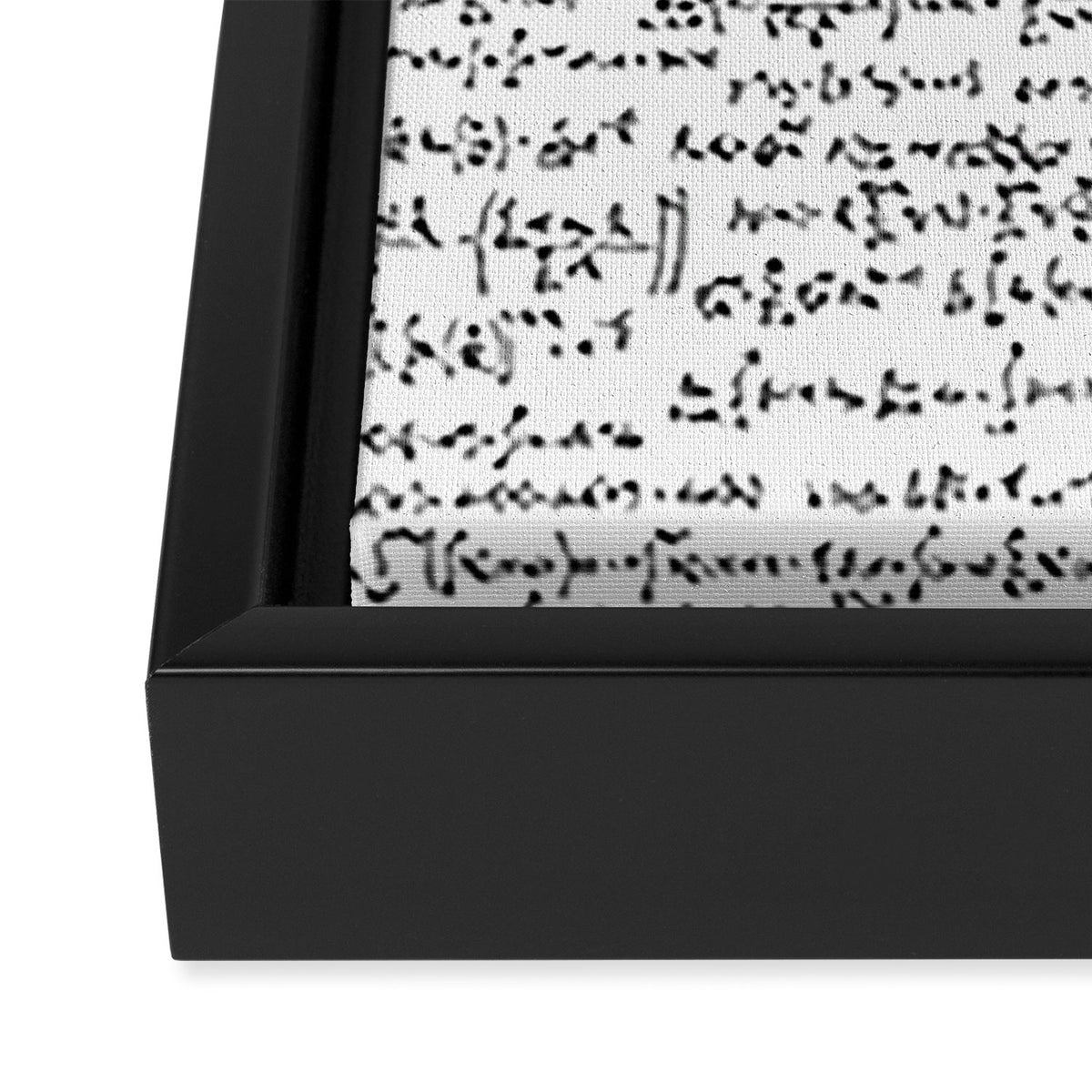 Math Equations Framed Canvas Print Gallery Image 3