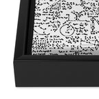 Physics Equations on Whiteboard Framed Canvas Print Gallery Image 3