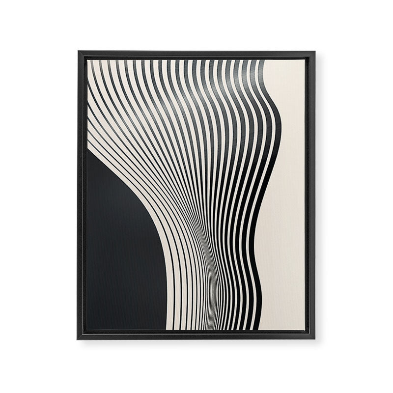 Abstract 18 Framed Canvas Print Gallery Image 8