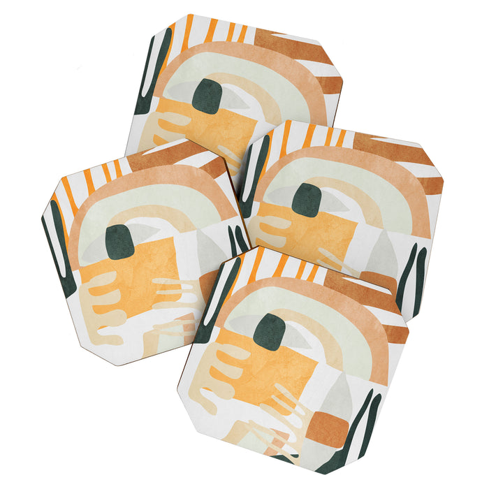 Abstract Art 10 Coaster Gallery Image 1