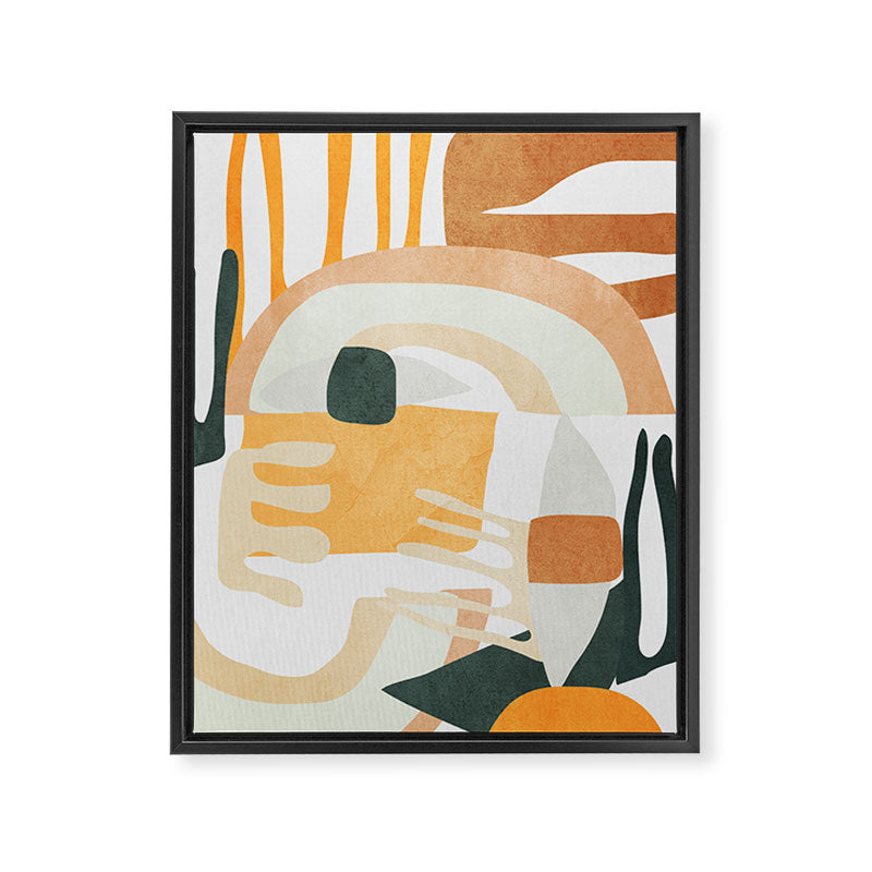 Abstract Art 10 Framed Canvas Print Gallery Image 6