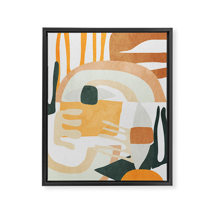 Abstract Art 10 Framed Canvas Print Gallery Image 1