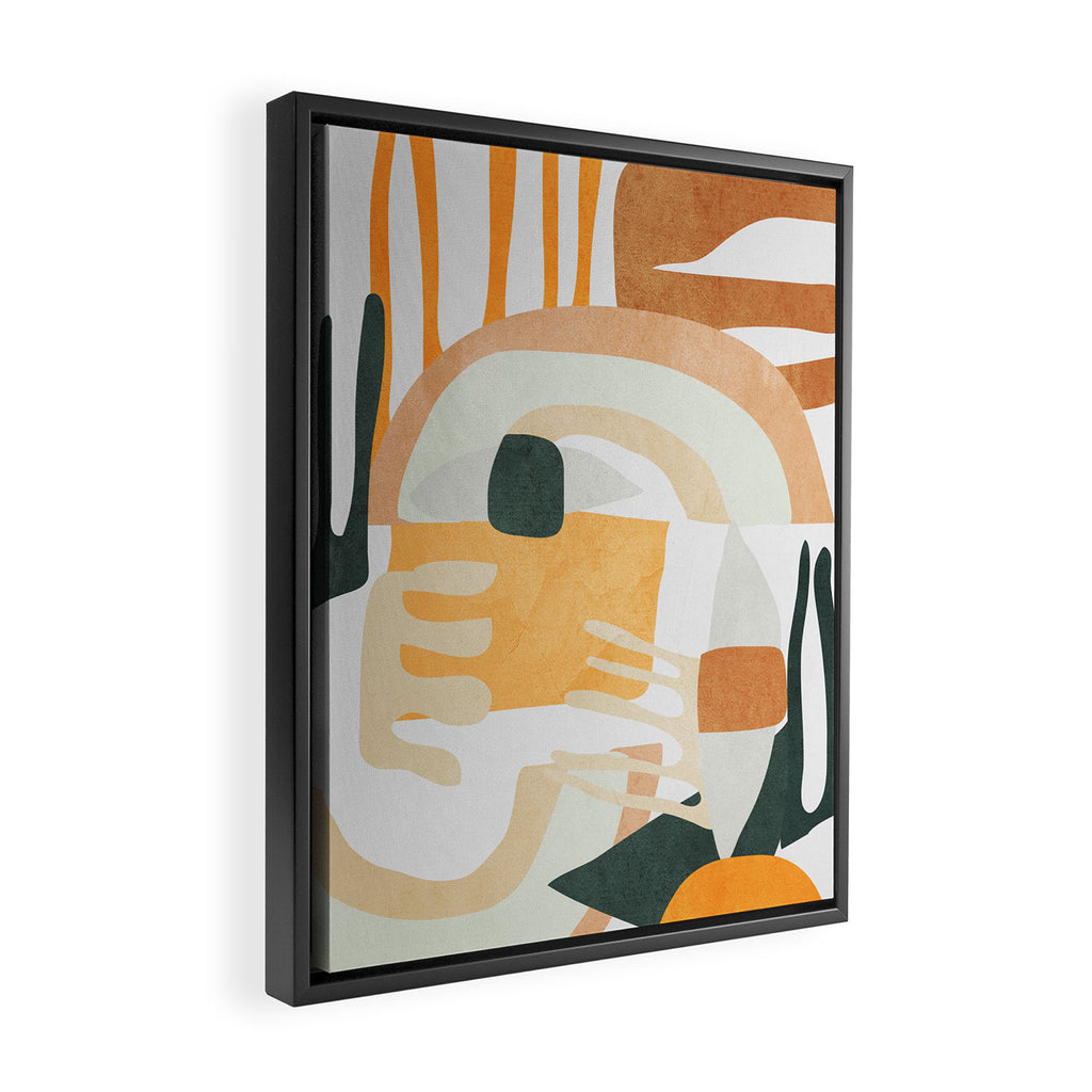 Abstract Art 10 Framed Canvas Print Gallery Image 2