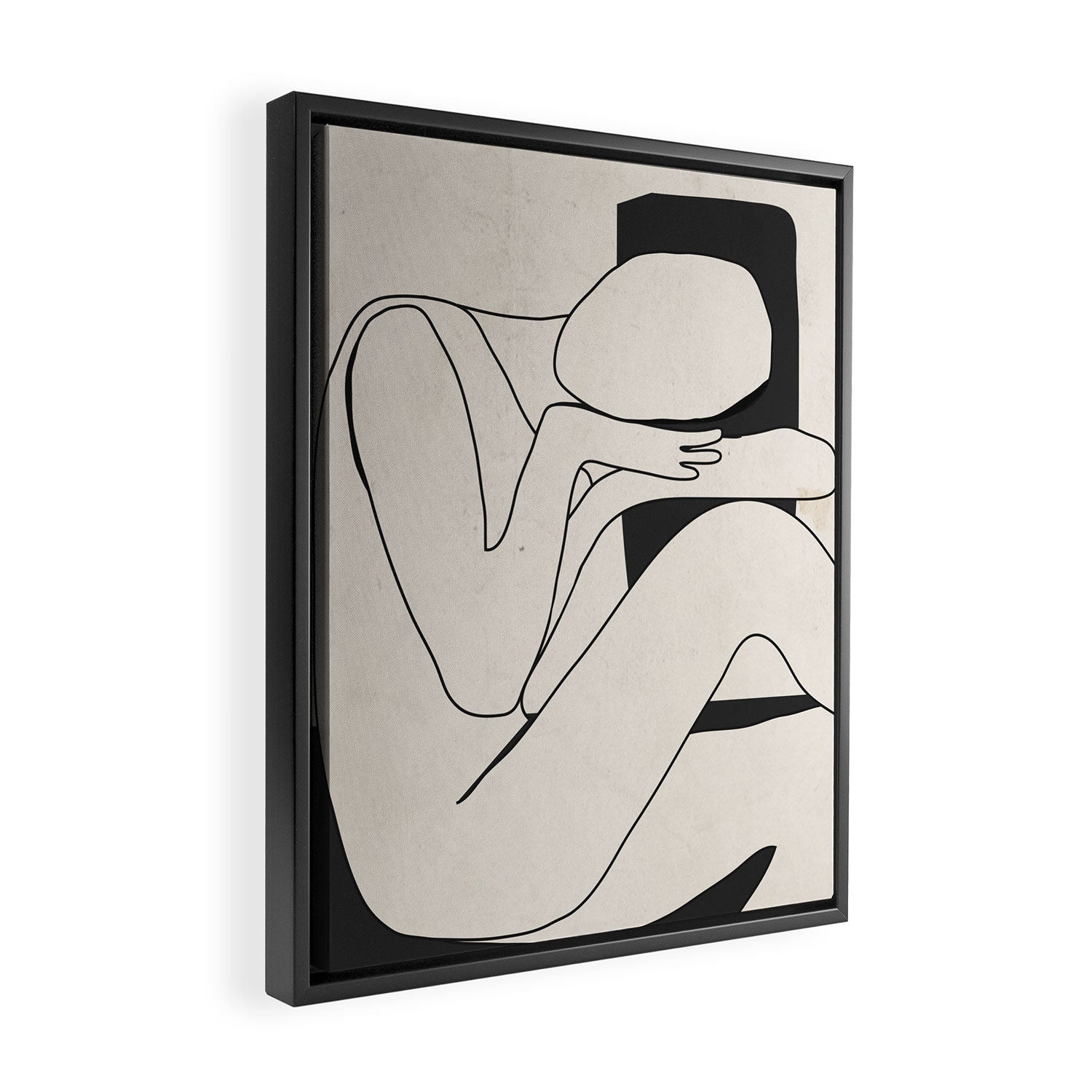 Abstract Art 15 Framed Canvas Print Gallery Image 2