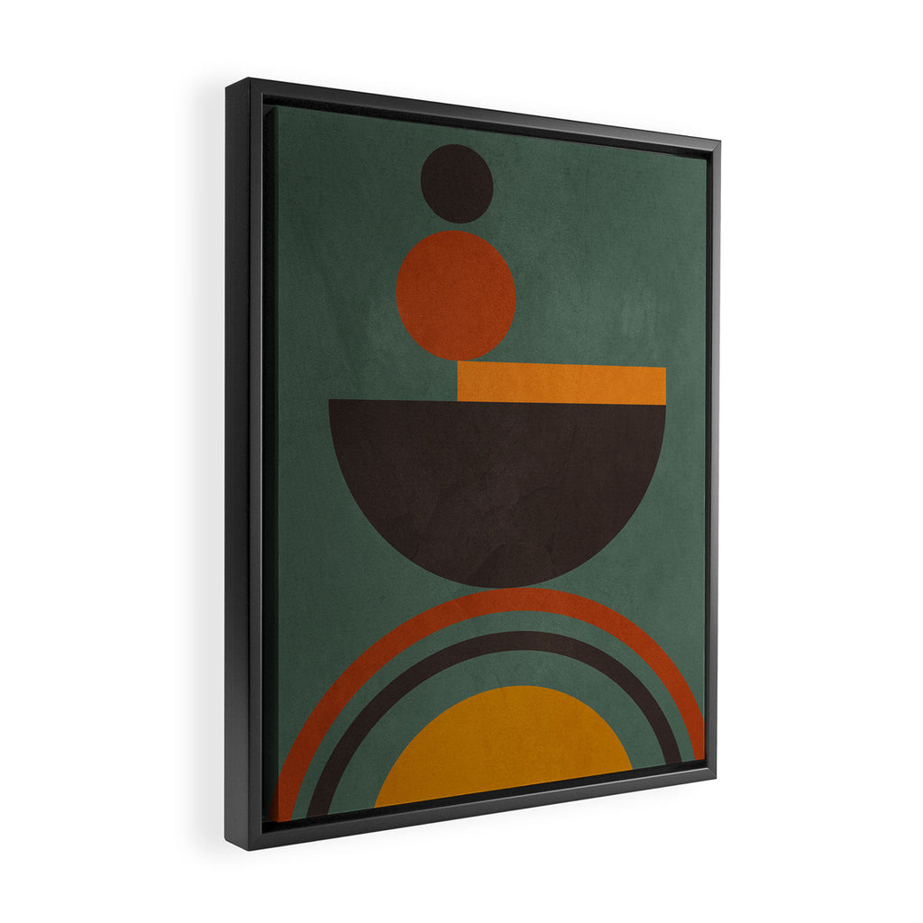 Abstract Art 19/2 Framed Canvas Print Gallery Image 2