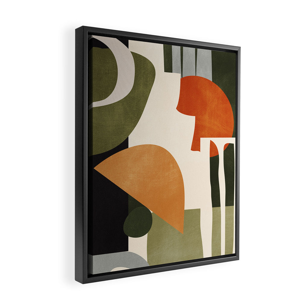 Abstract Art 42 Framed Canvas Print Gallery Image 2