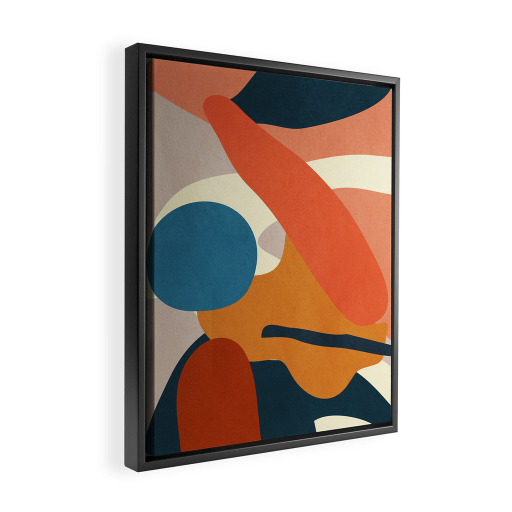 Abstract Art 43 Framed Canvas Print Gallery Image 2
