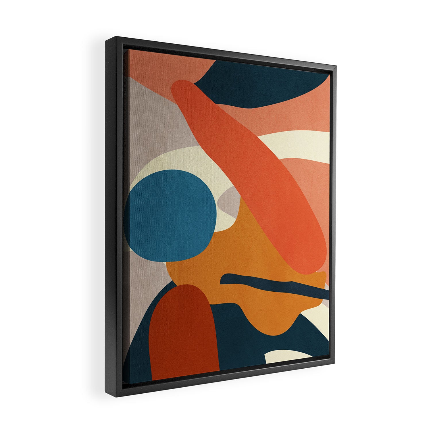 Abstract Art 43 Framed Canvas Print Gallery Image 2