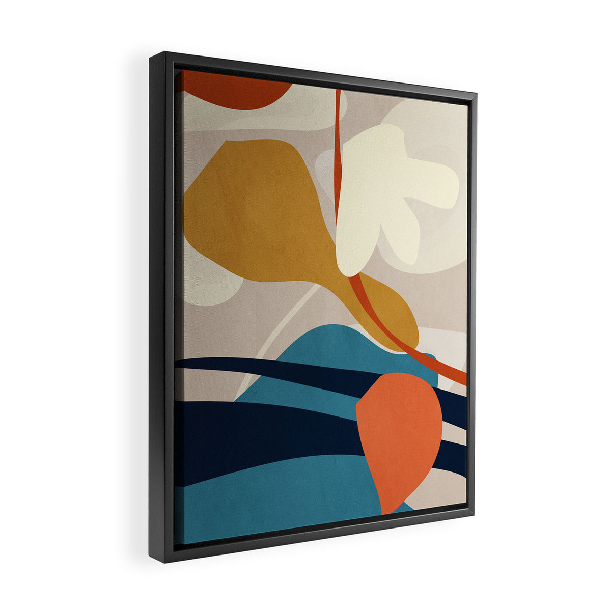 Abstract Art 44 Framed Canvas Print Gallery Image 2