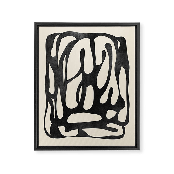 Abstract Art 50 Framed Canvas Print Gallery Image 1