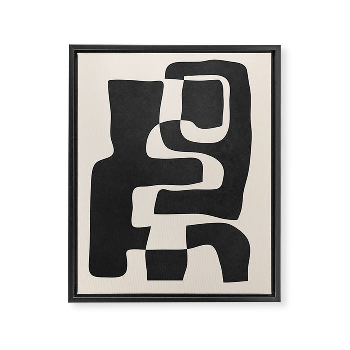 Abstract Art 55 Framed Canvas Print Gallery Image 1