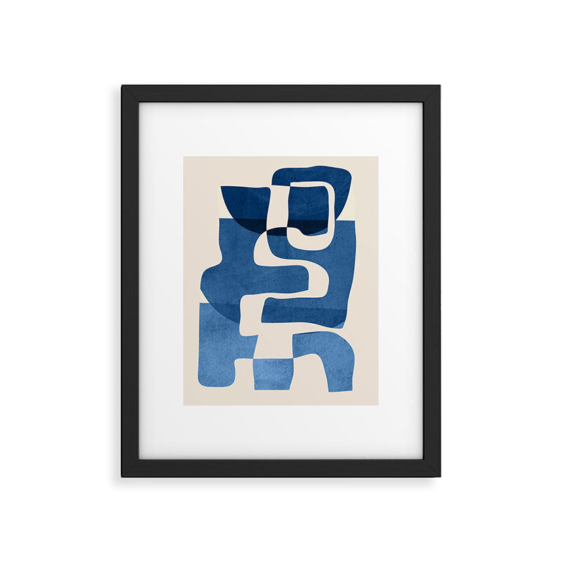 Abstract Art 55/6 Framed Art Print Gallery Image 5