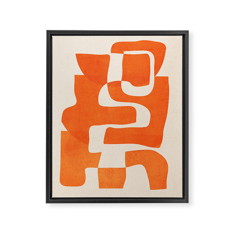 Abstract Art 55/7 Framed Canvas Print Gallery Image 6