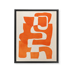 Abstract Art 55/7 Framed Canvas Print Gallery Image 6
