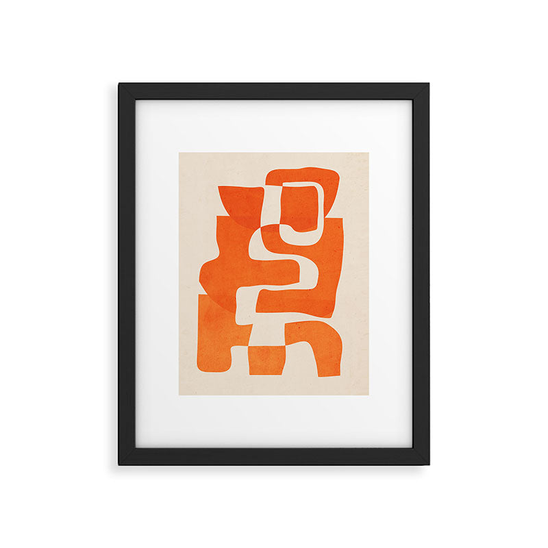 Abstract Art 55/7 Framed Art Print Gallery Image 4