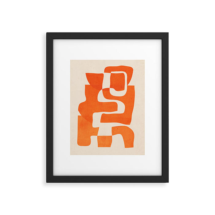 Abstract Art 55/7 Framed Art Print Gallery Image 1